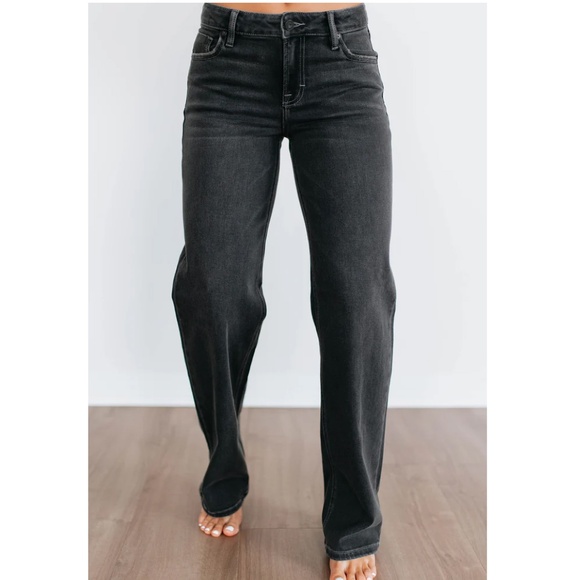 Hidden Denim - Logan Hidden Jeans Wide Leg - Mayhem - 27